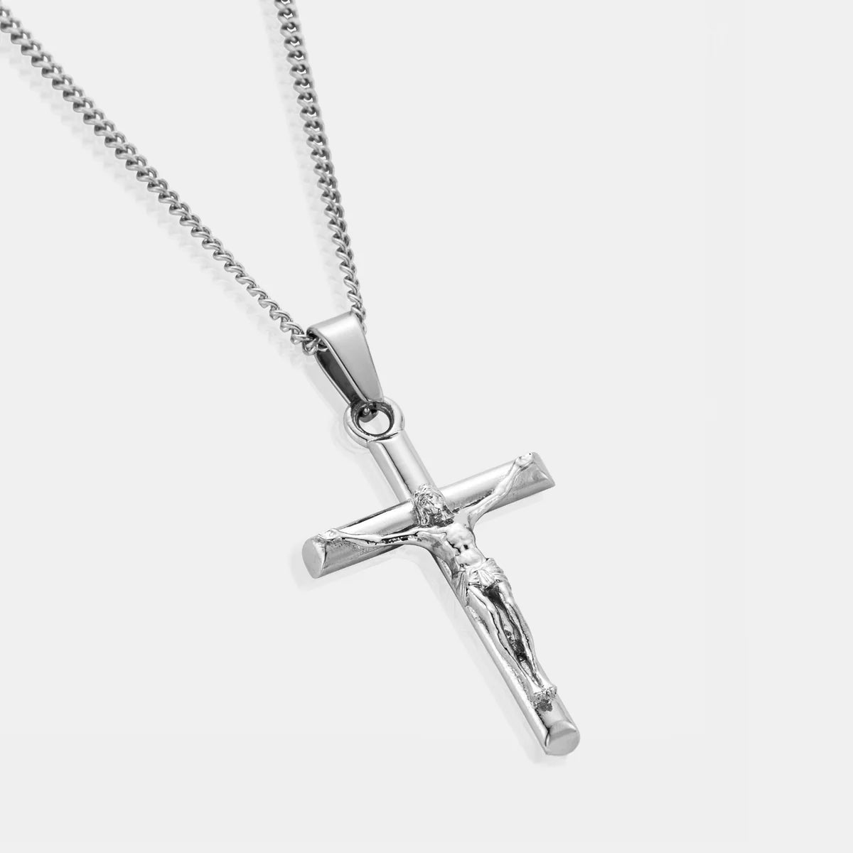 Crucify Pendant Silver