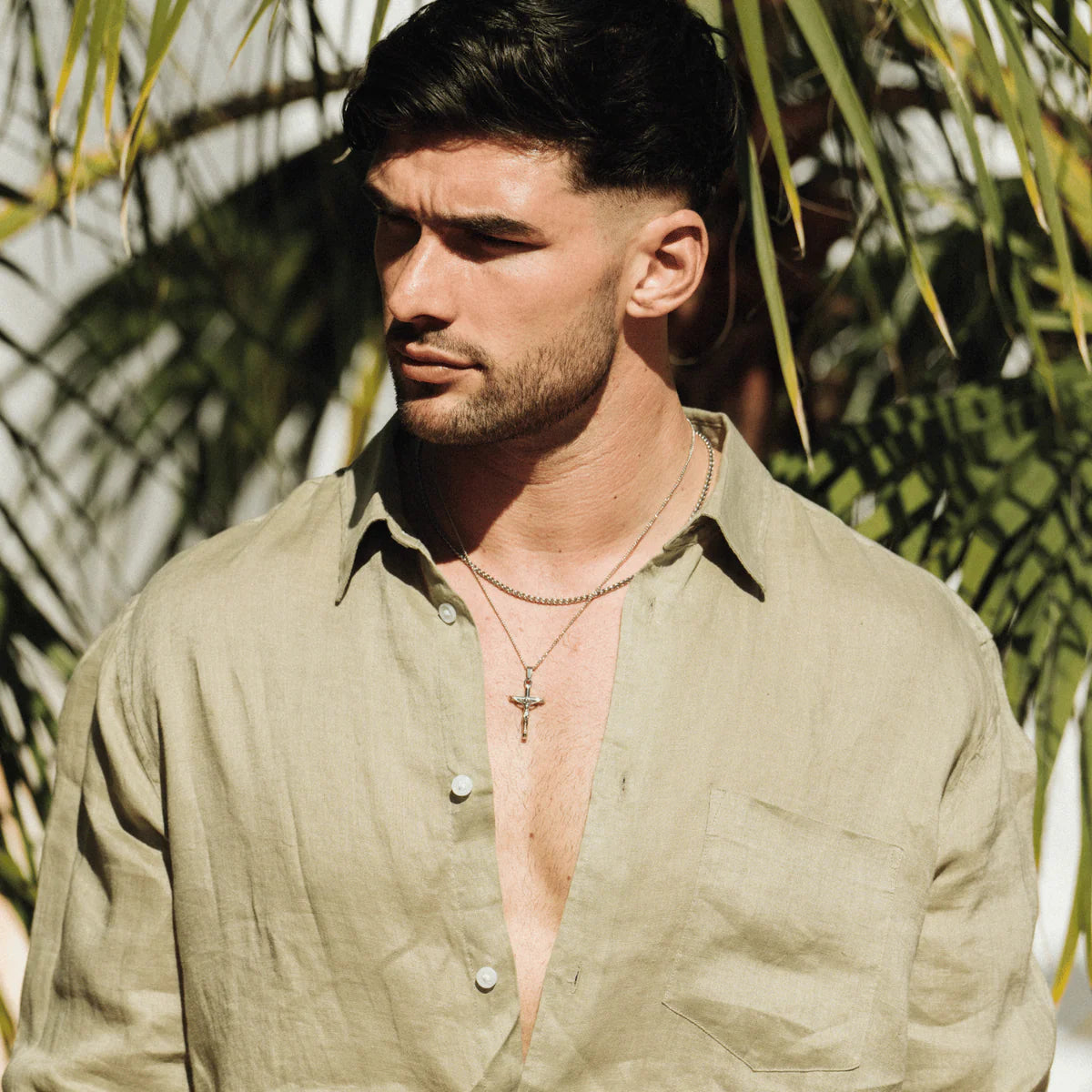 Crucify Pendant Silver