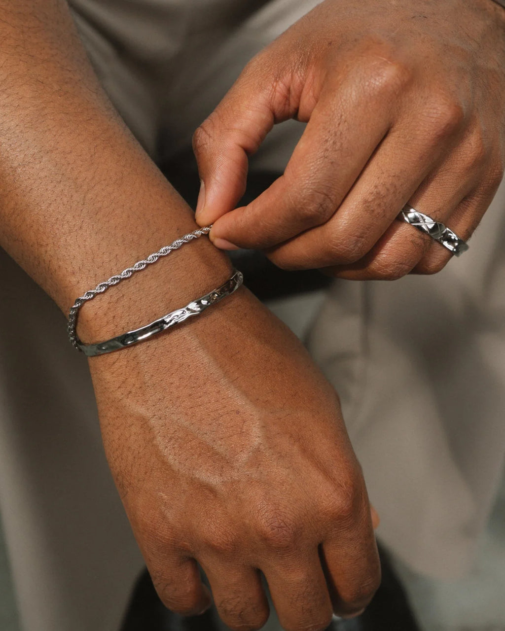 Rope Bracelet Rose Gold