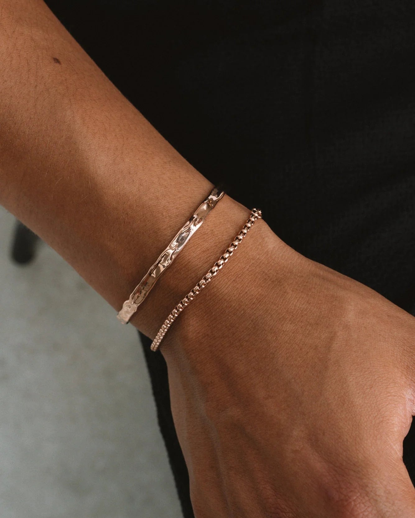 Melted Cuff Rose Gold