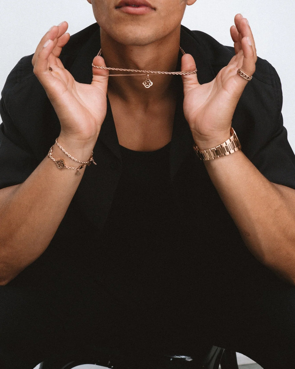 Rope Bracelet Rose Gold