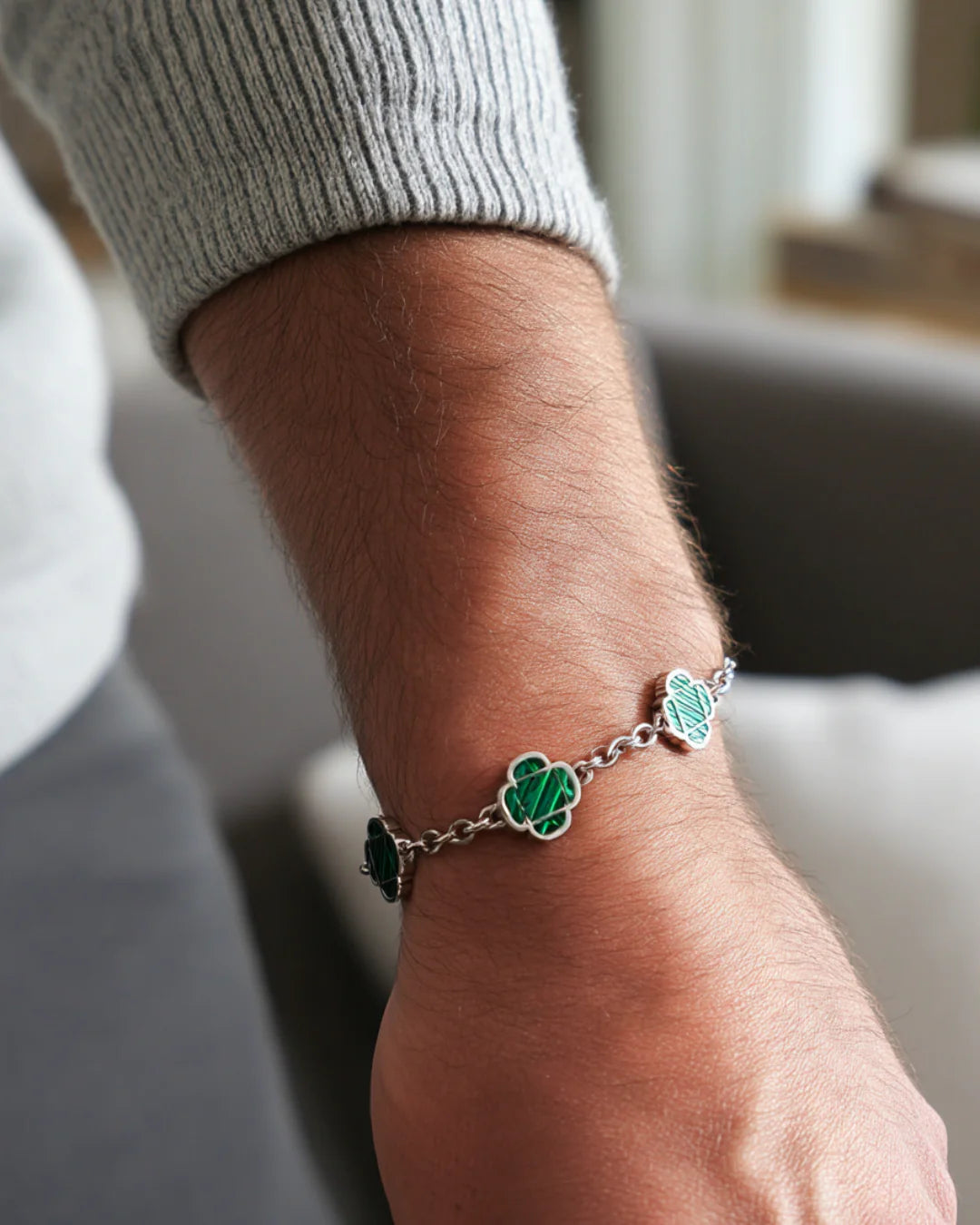 Charm Bracelet Green