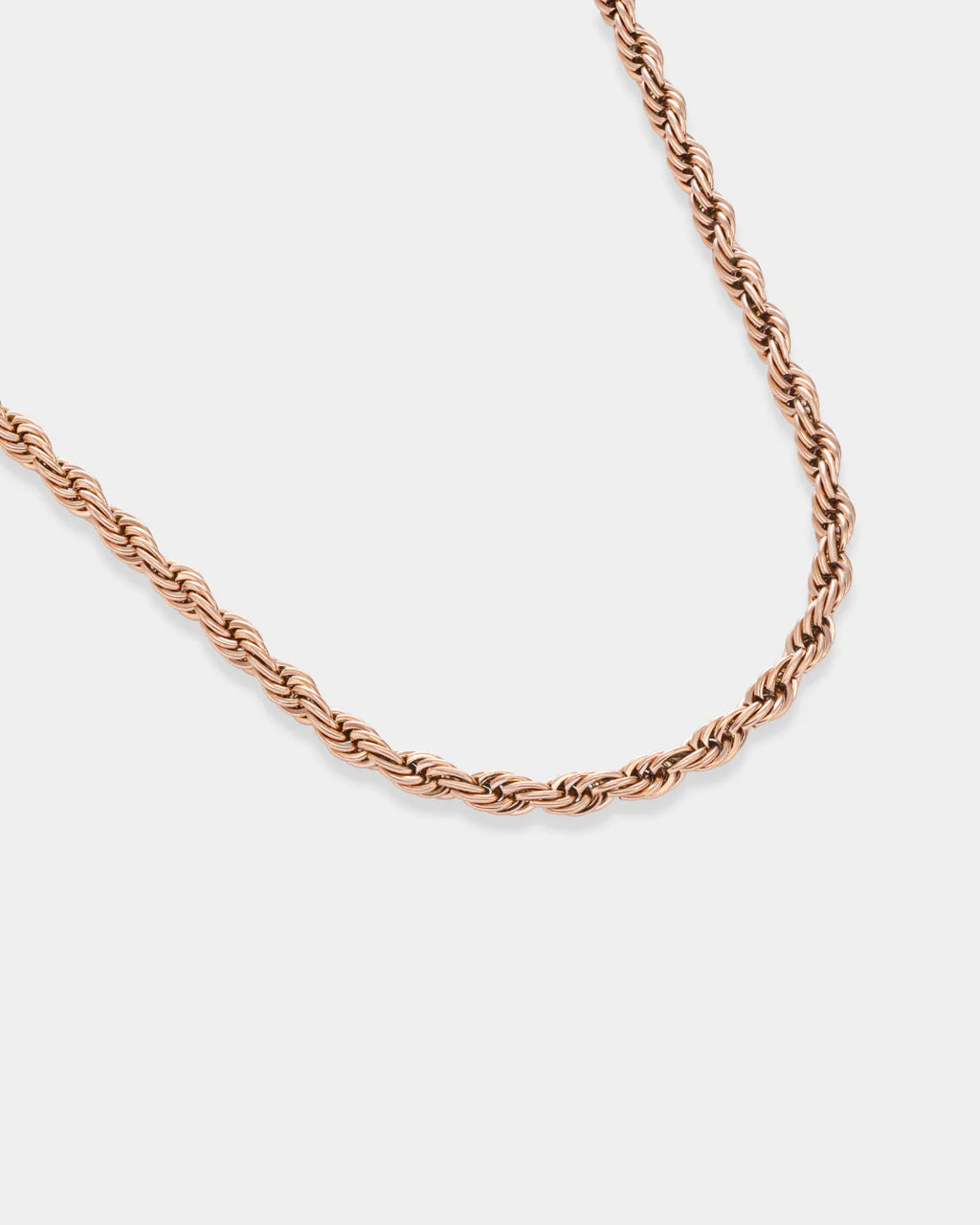Rope Chain Rose Gold