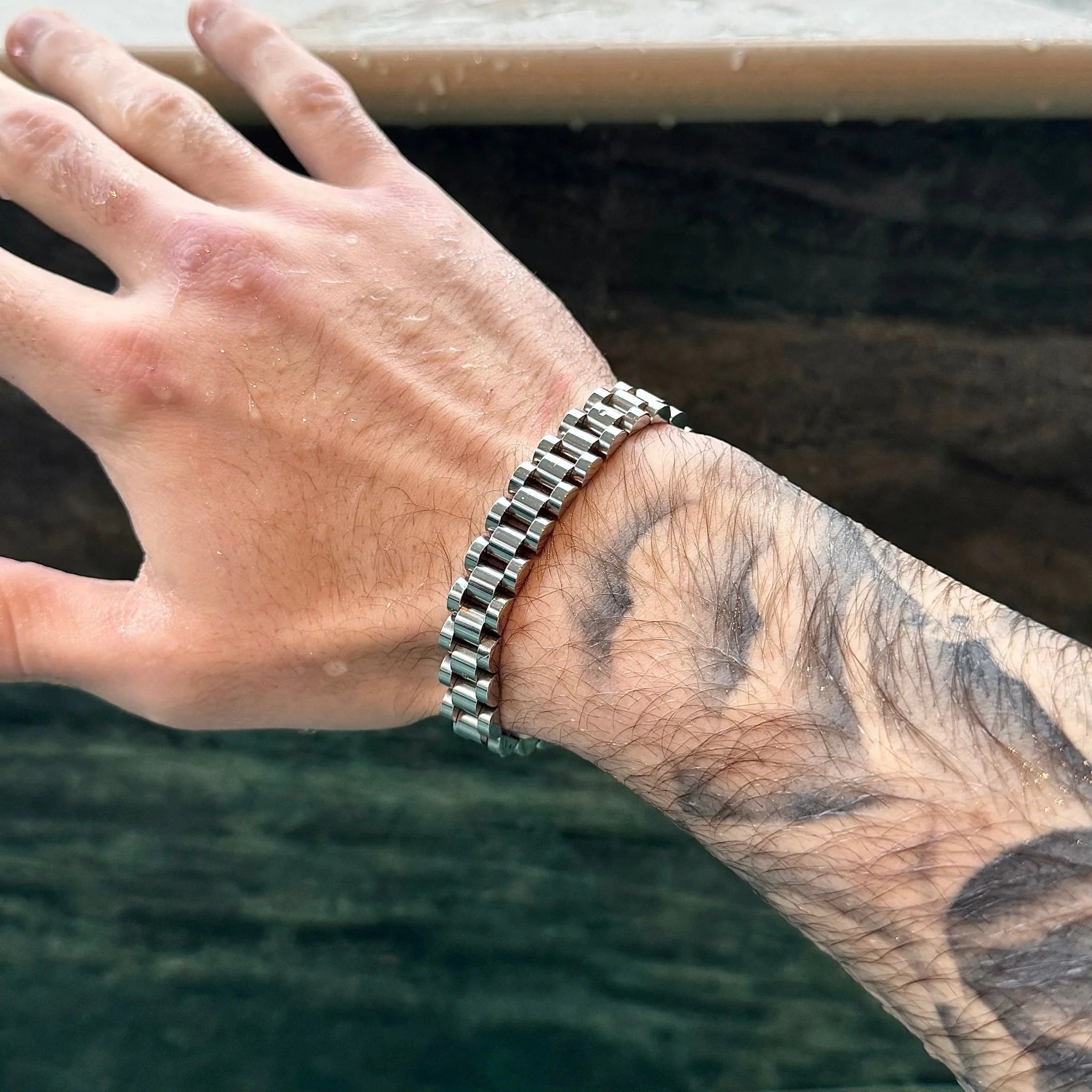 Rolex Bracelet Silver