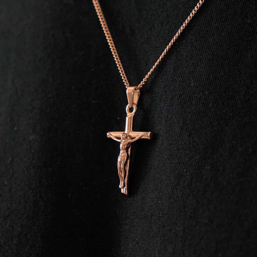 Crucify Pendant Rose Gold