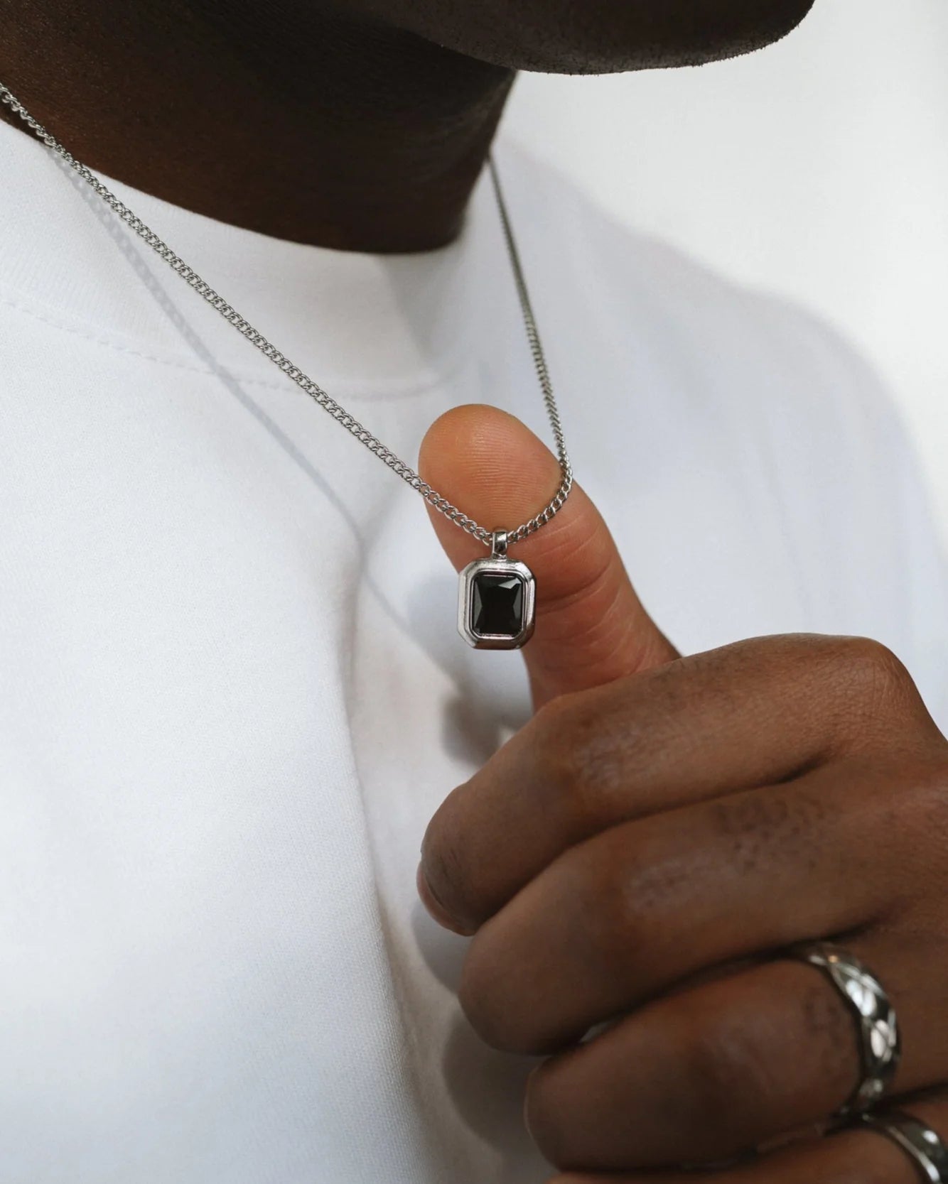 Eternité Pendant Silver